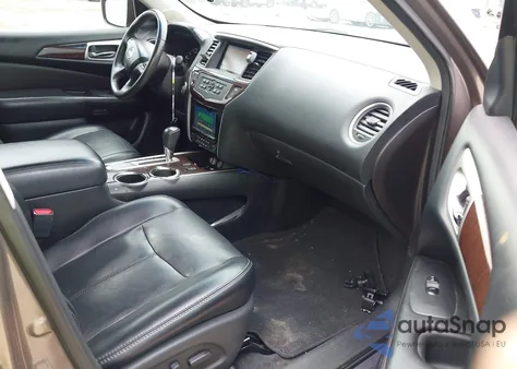 2014 Nissan Pathfinder Sl из США, поврежденный, VIN 5N1AR2MN8EC730560